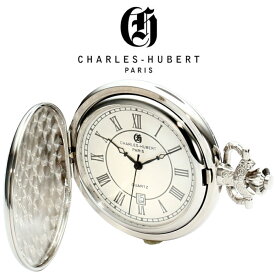 チャールズヒューバート Charles-Hubert, Paris 懐中時計 ポケット ウォッチ ホワイト 3922 【並行輸入品】