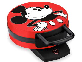ディズニー Disney ミッキー マウス ノンスティック エレクトリック ワッフルメーカー レッド＆ブラック Mickey Mouse Non-Stick Electric Waffle Maker, Red and 【 ディズニー ミッキーマウス ワッフル 調理器具 電気調理器 電気 焦げ付かない 】 【並行輸入品】