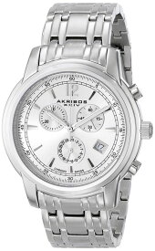 アクリボス Akribos XXIV 男性用 腕時計 メンズ ウォッチ クロノグラフ シルバー AK692SSW 【並行輸入品】