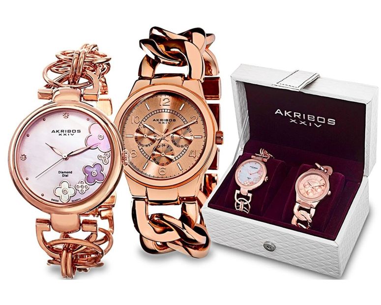 アクリボス Akribos XXIV 腕時計 ウォッチ 時計 スイス アクリボス Akribos XXIV 女性用 腕時計 レディース ウォッチ ピンク AK677RG_Rose-Standard 【並行輸入品】