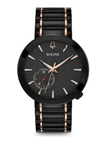 ブローバ Bulova 男性用 腕時計 メンズ ウォッチ ブラック 98A188 【並行輸入品】