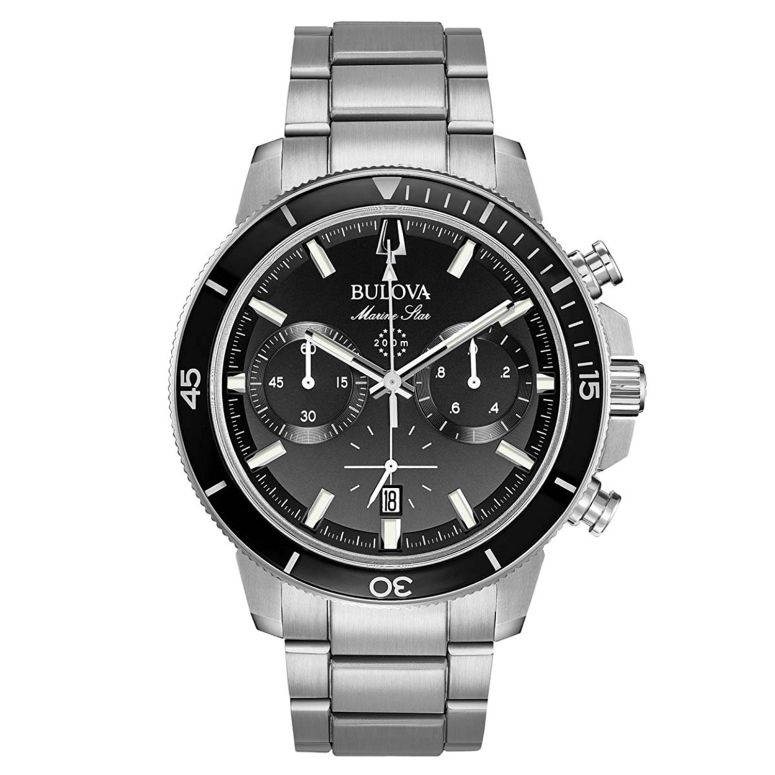 ブローバ 超格安一点 Bulova 腕時計 ウォッチ 時計 ニューヨーク クロノグラフ 並行輸入品 柔らかい メンズ ブラック 96B272 男性用