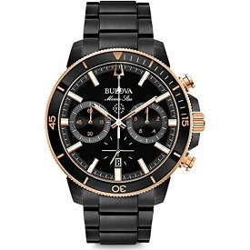 ブローバ Bulova 男性用 腕時計 メンズ ウォッチ ブラック 98B302-000 【並行輸入品】