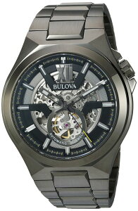�u���[�o Bulova �j���p �r���v �����Y �E�H�b�` �u���b�N 98A179 �y���s�A���i�z