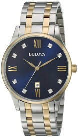 ブローバ Bulova 男性用 腕時計 メンズ ウォッチ ブルー 98D130 【並行輸入品】