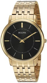 ブローバ Bulova 男性用 腕時計 メンズ ウォッチ ブラック 97A127 【並行輸入品】