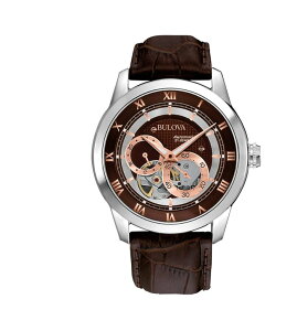 �u���[�o Bulova �j���p �r���v �����Y �E�H�b�` �u���E�� 96A120 �y���s�A���i�z