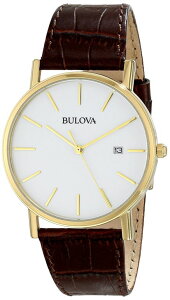 �u���[�o Bulova �j���p �r���v �����Y �E�H�b�` �z���C�g 97B100 �y���s�A���i�z