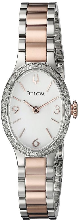 ブローバ Bulova 腕時計 ウォッチ 時計 ニューヨーク ブローバ Bulova 女性用 腕時計 レディース ウォッチ ホワイト 98R190 【並行輸入品】