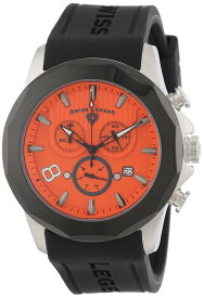 スイスレジェンド Swiss Legend 男性用 腕時計 メンズ ウォッチ クロノグラフ オレンジ 10042-06-BB 【並行輸入品】