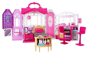 Barbie o[r[ Glam Getaway House ysAiz