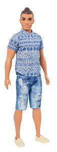 Barbie o[r[ Ken Fashionistas Distressed Denim doll l` Broad ysAiz