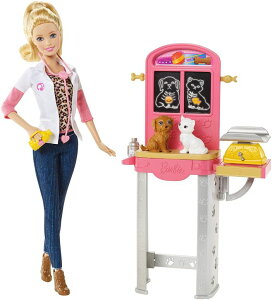 Barbie o[r[ Careers Pet Vet doll l` vCZbg  ysAiz