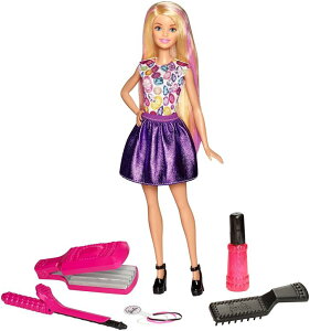 Barbie o[r[ D.I.Y. Crimps Curls doll l` Blonde ysAiz
