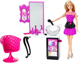 Barbie バービー Malibu Ave Salon with Barbie バービー doll 人形 プレイセット おもちゃ 【並行輸入品】