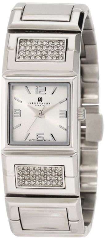 チャールズヒューバート Charles-Hubert Paris 腕時計 人気メーカー・ブランド ウォッチ 時計 女性用 レディース 6781 並行輸入品 人気定番の ホワイト パリ