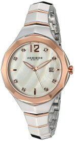 アクリボス Akribos XXIV 女性用 腕時計 レディース ウォッチ パール AK932TTR 【並行輸入品】