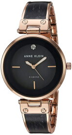アンクライン Anne Klein 女性用 腕時計 レディース ウォッチ グレー AK/2512GYRG 女性らしいデザイン かわいい 【並行輸入品】