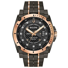 ブローバ Bulova 男性用 腕時計 メンズ ウォッチ ブラック グレー 98D149 【並行輸入品】