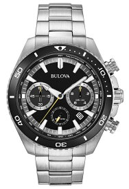 ブローバ Bulova 男性用 腕時計 メンズ ウォッチ クロノグラフ ブラック 98B228 【並行輸入品】