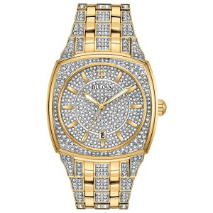 �u���[�o Bulova �j���p �r���v �����Y �E�H�b�` �V���o�[ 98B323 �y���s�A���i�z