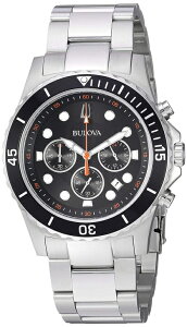 �u���[�o Bulova �j���p �r���v �����Y �E�H�b�` �u���b�N 98B326 �y���s�A���i�z