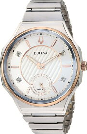 ブローバ Bulova 女性用 腕時計 レディース ウォッチ ローズ 98P182 【並行輸入品】