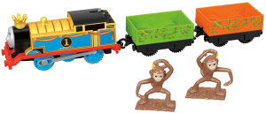 �g�[�}�X �ؐ����[�� �����񂵂� �g���b�N�}�X�^�[ �g�[�}�X Thomas & Friends Fisher-Price Trackmaster, Monkey Mania Thomas Toy, Multicolor �y���s�A���i�z