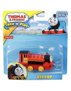 g[}X ؐ[ 񂵂 g[}X U ^N GW NvCrN^[ Thomas the Tank Engine Take N Play Victor Take Along Train by Fisher-Price ysAiz