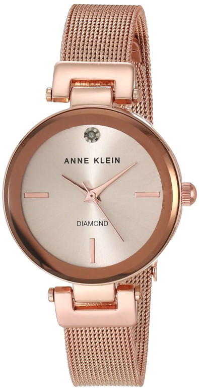 おしゃれ かわいい Anne Klein レディース 人気の製品 腕時計 アンクライン 並行輸入品 ウォッチ 送料無料 女性用 ローズゴールド 休日 3034RGRG AK