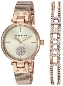アンクライン Anne Klein 女性用 腕時計 レディース ウォッチ ローズゴールド AK/3552RGST 【並行輸入品】