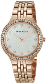 アンクライン Anne Klein 女性用 腕時計 レディース ウォッチ ホワイト AK/3816MPRG 【並行輸入品】