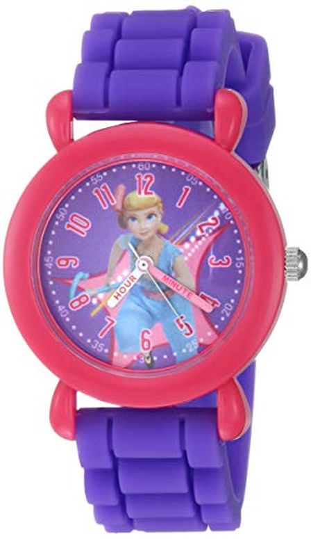 信用 ディズニー Disney 子供用 腕時計 キッズ ウォッチ パープル WDS000724