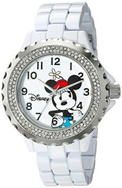 ディズニー Disney 女性用 腕時計 レディース ウォッチ ホワイト W001635 【並行輸入品】