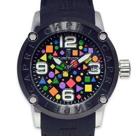カプリウォッチ Capri watch ロックス 腕時計 ウォッチ ブラック Art. 5281 レディース メンズ ユニセックス 女性 男性 男女兼用
