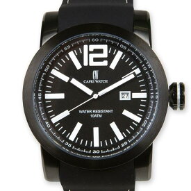 カプリウォッチ Capri watch カーボンカラー 腕時計 ウォッチ ブラック Art. 5409 レディース メンズ ユニセックス 女性 男性 男女兼用