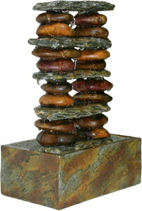  ̃IuWF e[ugbvt@Ee CeA Alpine TT8002 Stacked Rocks Eternity Tabletop Fountain, One Size, BeigeAlpine TT8002 Stacked Rocks Eternity Tabletop Fountain, One Size, Beige ysAi