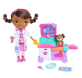 ドックのおもちゃびょういん トイホスピタル ドックはおもちゃドクター Just Play Doc McStuffins Magic Talking Doc & Care Cart 【並行輸入品】