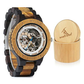 ボボバード BOBO BIRD ウッドウォッチ 木製腕時計 男性用 腕時計 メンズ ウォッチ ブラウン R05-1 【並行輸入品】