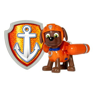 �p�E�p�g���[�� ���̃��X�L���[�� PAW Patrol �t�B�M���A Nickelodeon, Paw Patrol - Action Pack Pup & Badge - Zuma �y���s�A���i�z