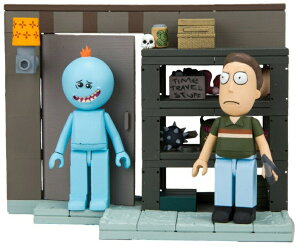 ���b�N�E�A���h�E���[�e�B�[ �������� �t�B�M���A McFarlane Toys Rick & Morty Smith Garage Rack Small Construction Interlocking Building Set �y���s�A���i�z