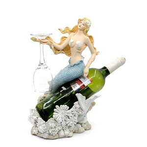 "�{�g���z���_�[ ���C�� Comfy Hour 13"" Mermaid Wine Rack Bottle Holder �y���s�A���i�z"