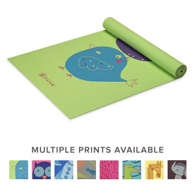 Gaiam ガイアム プリント ヨガ マット キッズ 子供用 海外ブランド ピラティス フィットネス こども Gaiam Kids Yoga Mat Exercise Mat, Yoga for Kids with Fun Prints - Playtime for Babies, Active & Calm Toddlers and Young Children, Birdson 【並行輸入品】