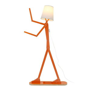 tAv dʔ |[Y ؐl` HROOME Modern Contemporary Decorative Wooden Floor Lamp Light with Fold White Fabric Shade Adjustable Height Standing Light for Living Room Bedroom Office 160cm Unique Design DIY Man Lamps (Ora y