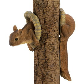 ガーデンオーナメント 木の装飾に アート Gifts & Decor Squirrel Yard Statue 【並行輸入品】