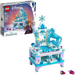 t[Y2 AiƐ̏ GT LEGO Disney Frozen II Elsafs Jewelry Box Creation 41168 Disney Jewelry Box Building Kit with Elsa Mini Doll and Nokk Figure for Creative Play, New 2019 (300 Pieces) ysAiz