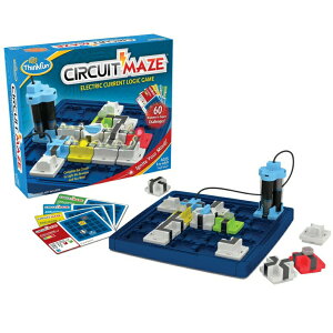 mߋ H dWbNQ[ ThinkFun Circuit Maze Electric Current Logic Game and STEM Toy for Boys and Girls Age 8 and Up - Toy of the Year Finalist, Teaches Players about Circuitry through Fun Gameplay ysAiz