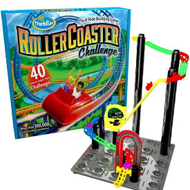 知育玩具 ローラーコースターチャレンジ ジェットコースター ThinkFun Roller Coaster Challenge STEM Toy and Building Game for Boys and Girls Age 6 and Up ? TOTY Game of the Year Finalist 【並行輸入品】