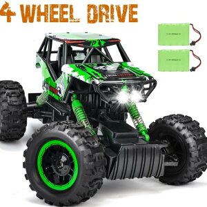 RC�J�[ �I�t���[�h���W�R���J�[ DOUBLE E Dual Motors 1:12 Remote Control Car Rock Crawler 4WD Rechargeable Vehicles Off-Road Car �y���s�A���i�z