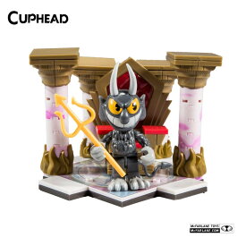 カップヘッド おもちゃ フィギュア McFarlane Toys Cuphead Devil's Throne Small Construction Set 【並行輸入品】